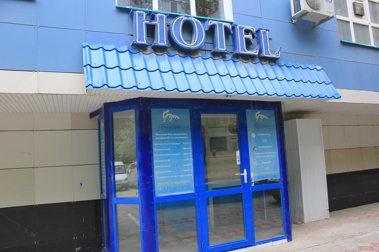 Three Dolphins Hotel Aqtau Buitenkant foto
